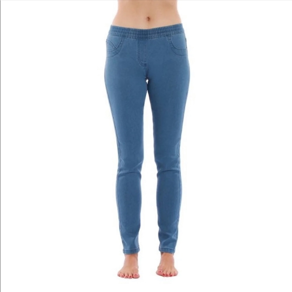 Just Love Denim Wash Jeggings Large